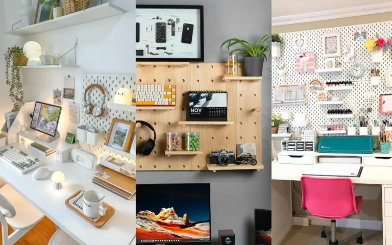 15 Cute Pegboard Accessories to Decorate behind your desk