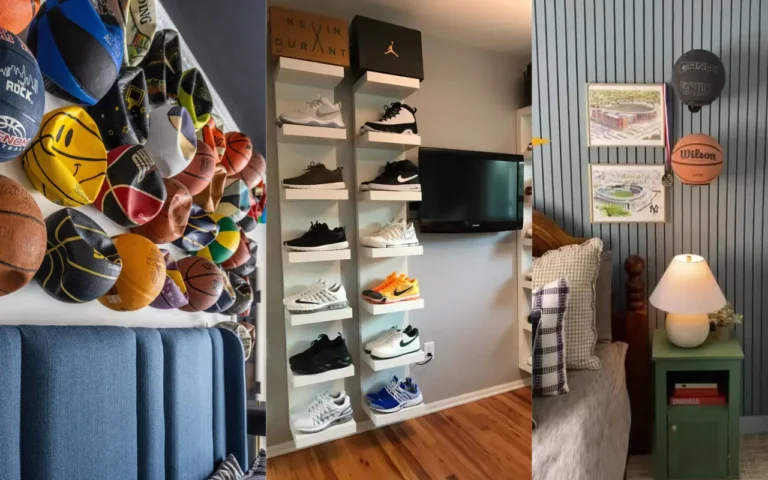Budget-Friendly Basketball-Themed Bedroom Refresh for Teens