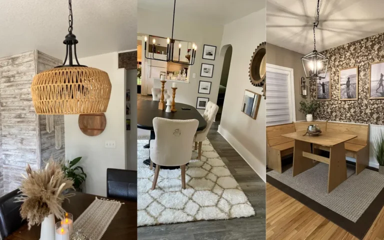 Dining Room Light Fixtures for Small Spaces