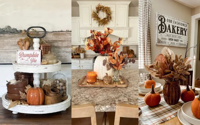 Cozy and Elegant Fall Kitchen Décor Ideas