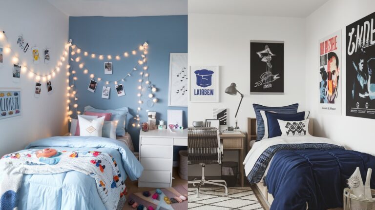 Blue-tiful Slumber: Top Picks for Blue Dorm Room Bedding