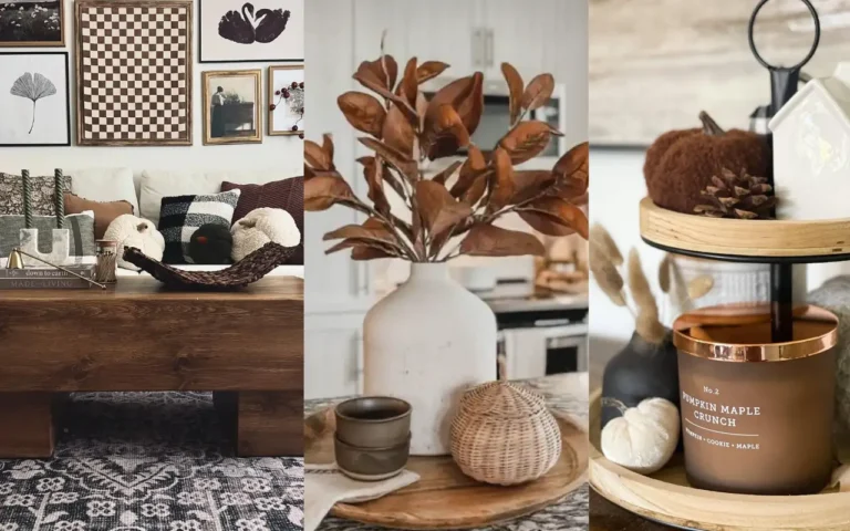 How to Style your Space with Earthy Moody Fall Home Decor